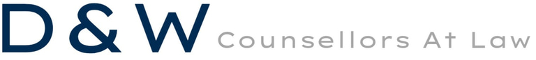 D&W Counsellors at Law logo