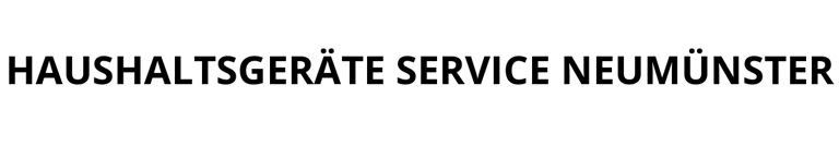 Haushaltsgeräte Service Neumünster logo