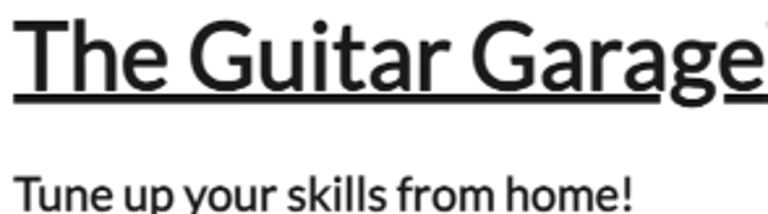 The Guitar Garage logo