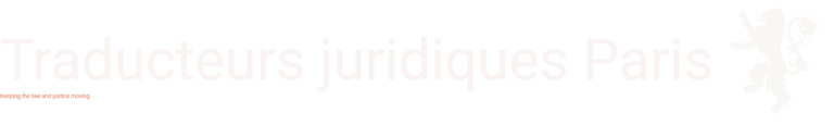 Traductions Juridiques à Paris logo