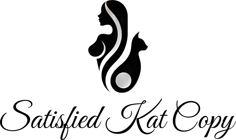 Satisfied Kat Copy logo