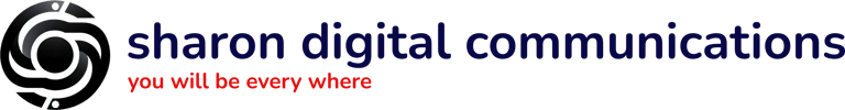 sharon digital communications logo