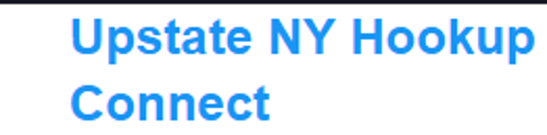 Upstate NY Hookup Connect logo