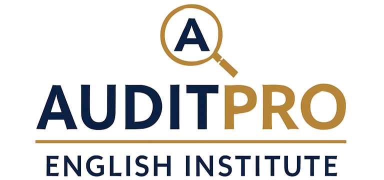 AuditPro English Institute logo