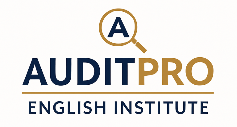 AuditPro English Institute logo