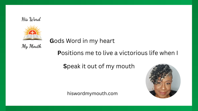 His Word My Mouth logo