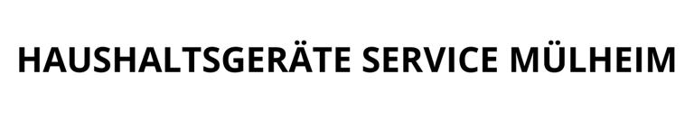 Haushaltsgeräte Service Mülheim logo