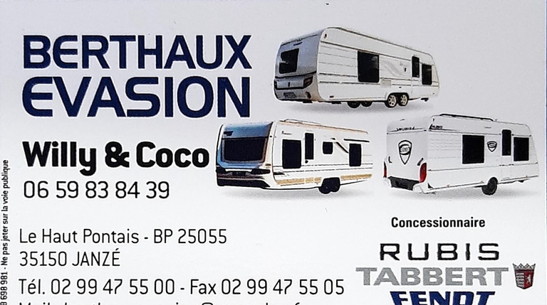 BERTHAUX EVASION logo