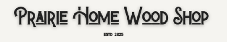 Prairie Home Wood Shop logo