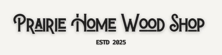 Prairie Home Wood Shop logo