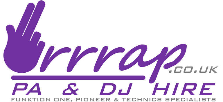 brrrap PA & DJ Equipment Hire logo