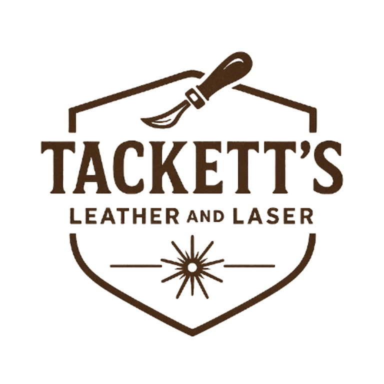 Tackett's Leather and Laser logo