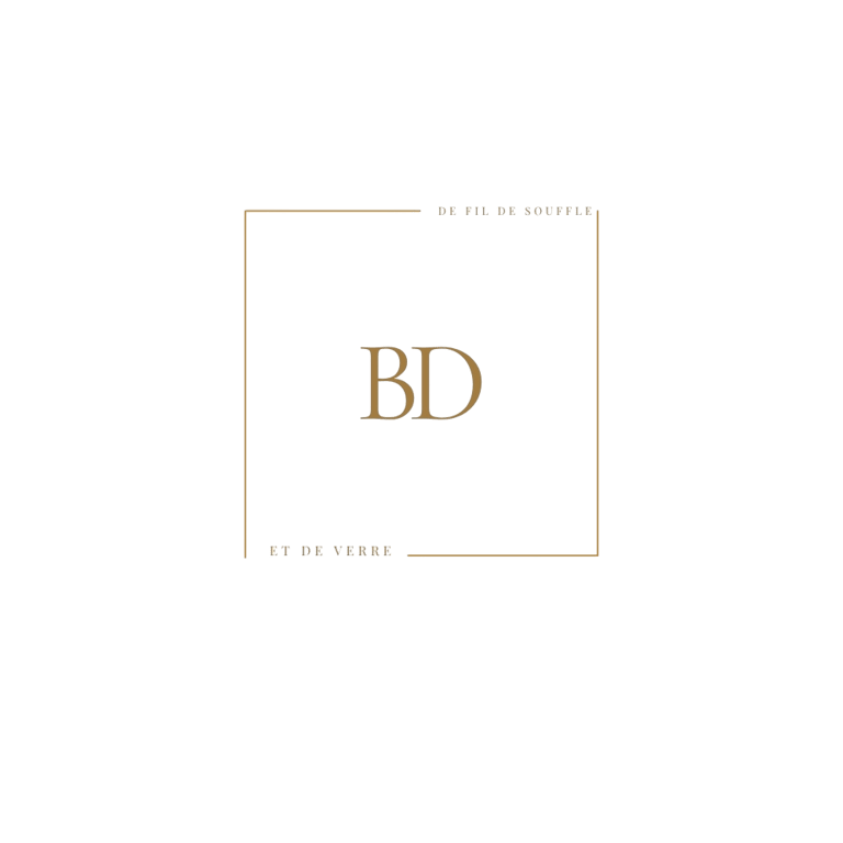 de fil de souffle et de verre logo