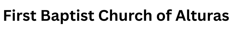 First Baptist Church of Alturas logo