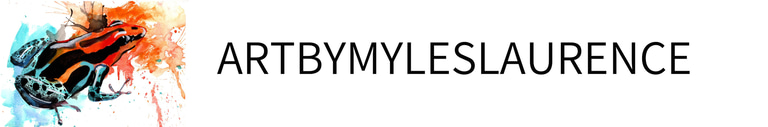 Art by Myles Laurence logo