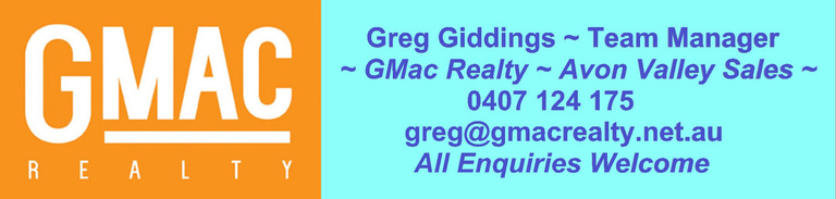 Greg Giddings GMac Realty ~ Avon Valley Sales ~ logo