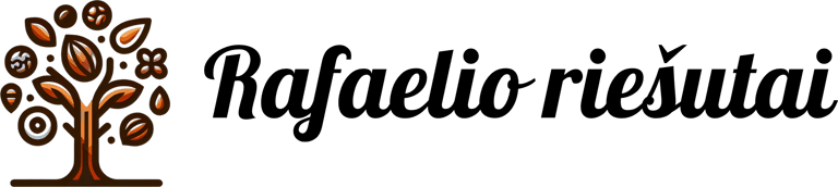 Rafaelio riešutai logo