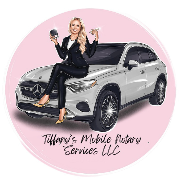 Tiffany's Mobile Notary Services logo
