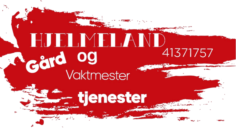 HJELMELAND GÅRD OG VAKTMESTER TJENESTER logo