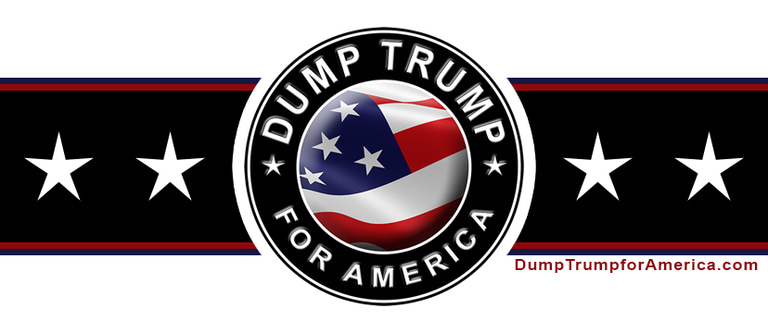 Dump Trump for America logo