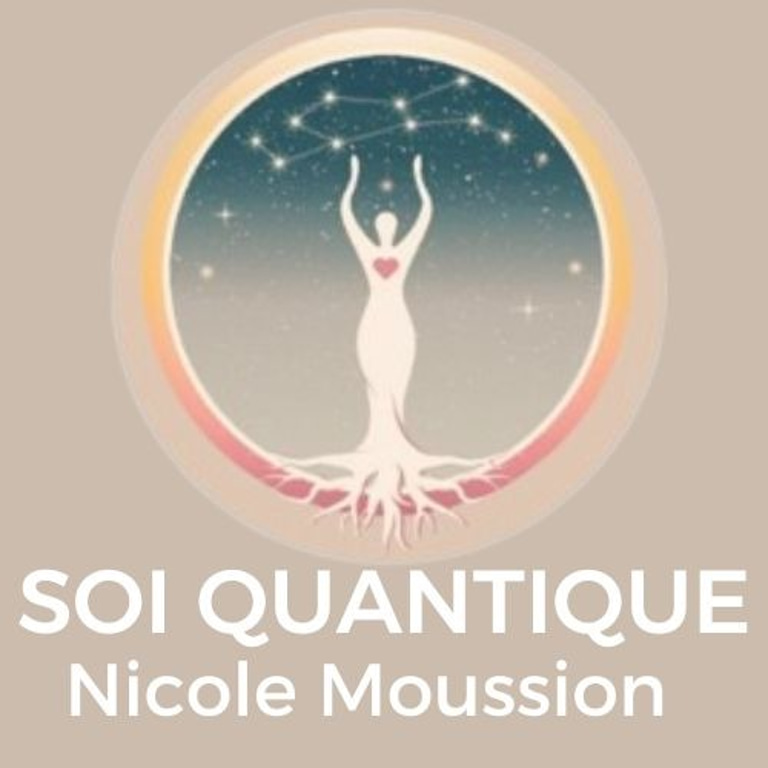 Nicole Moussion Soi Quantique : Hypnose régressive Quantique, Bioénergie Géobiologie Antenne de Lecher, Formations logo