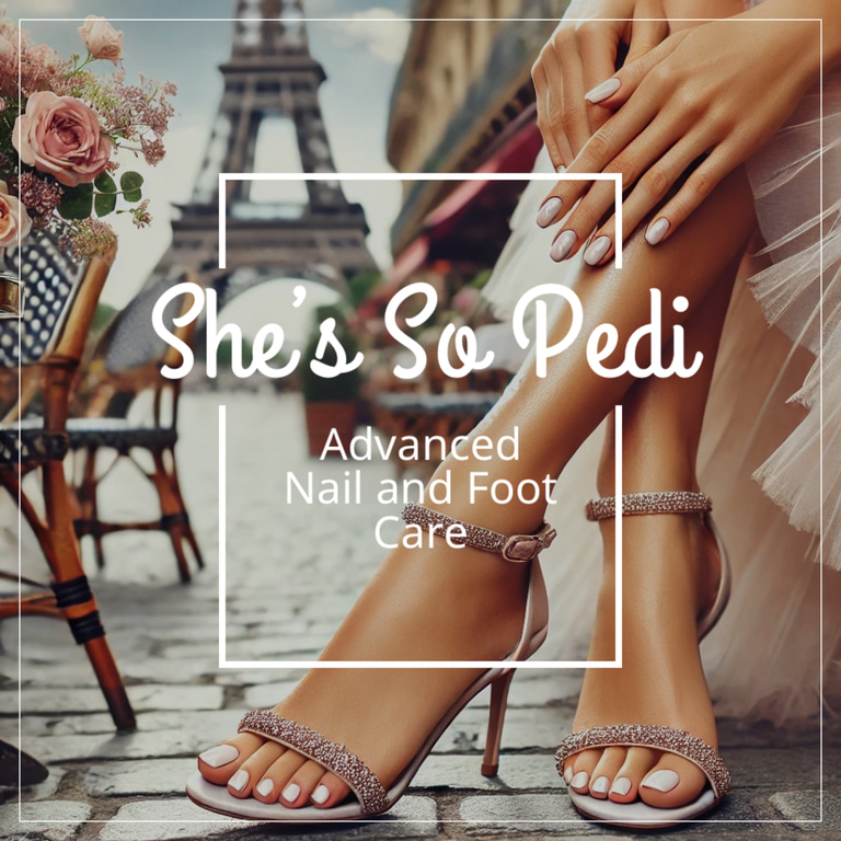 She's So Pedi/Mani logo