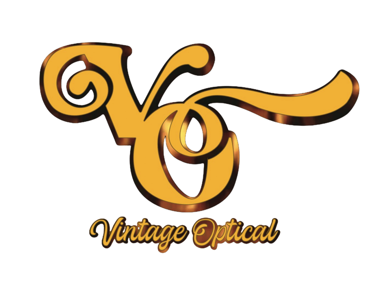 Vintage optical logo