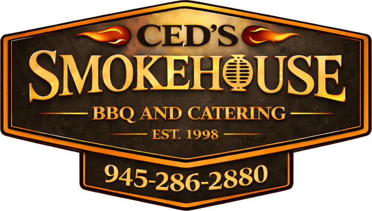 Ced's Smokehouse BBQ logo