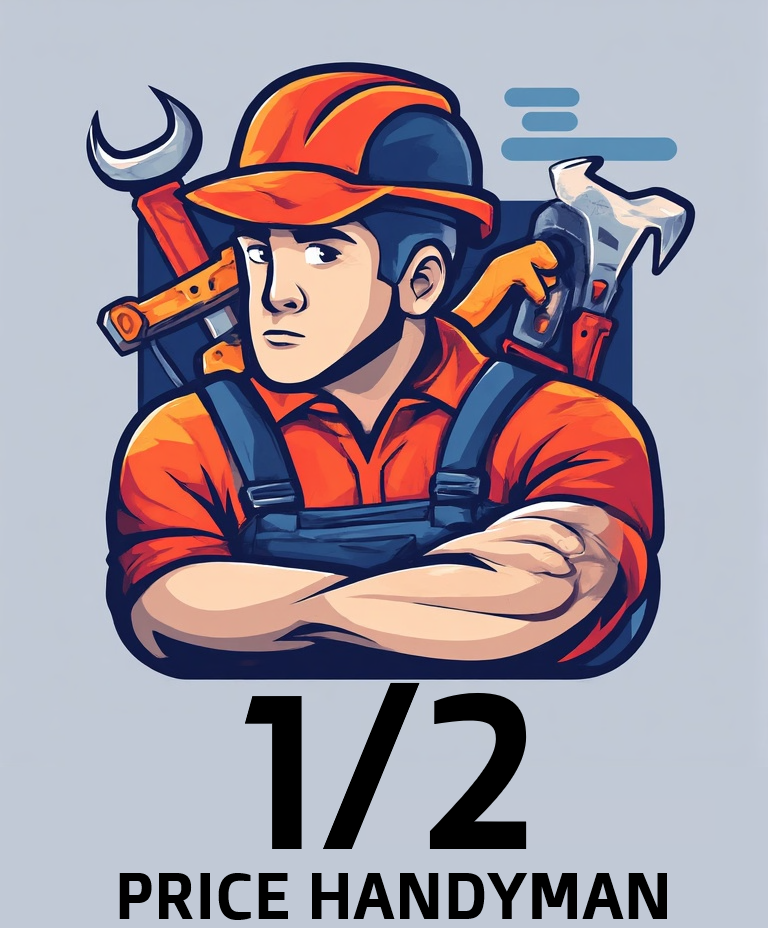 Half price handyman logo