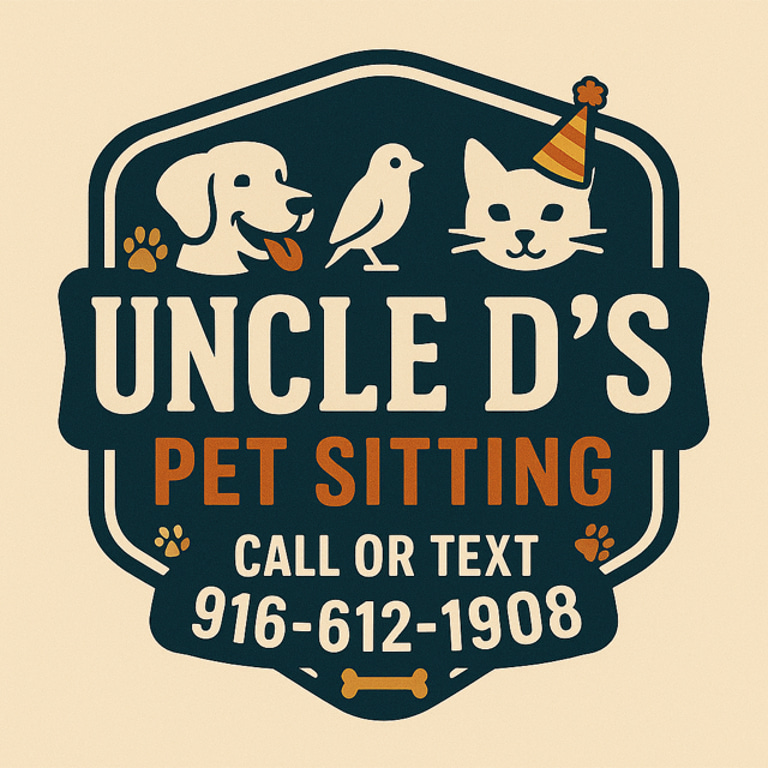 Uncle D's Pet Sitting logo