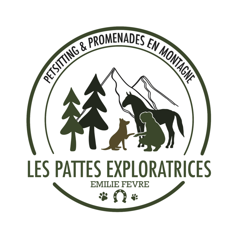 Les pattes exploratrices - Emilie FEVRE logo
