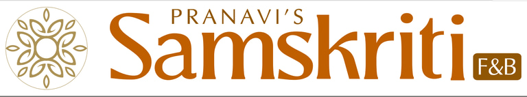 Pranavi’s Samskriti F&B logo