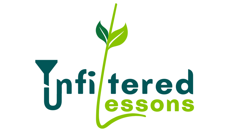 Unfiltered Lessons logo
