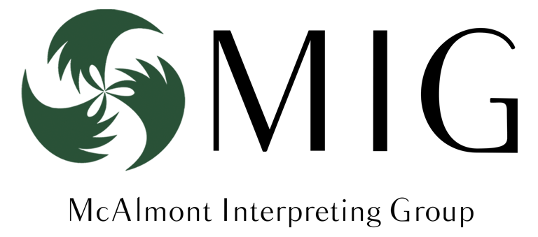 McAlmont Interpreting Group logo