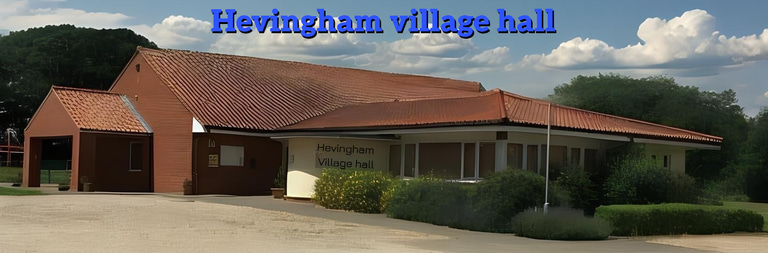 Hevingham Village hall logo