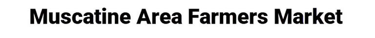 Muscatine Area Farmers Market logo