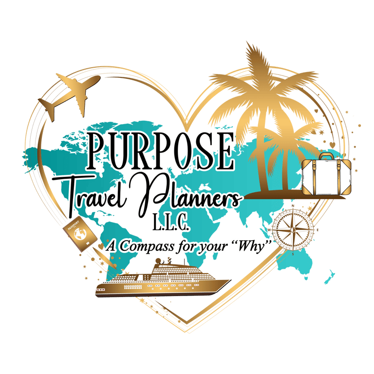 PURPOSE TRAVEL PLANNERS L.L.C. logo