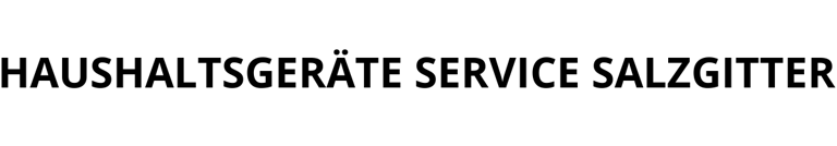 Haushaltsgeräte Service Salzgitter logo