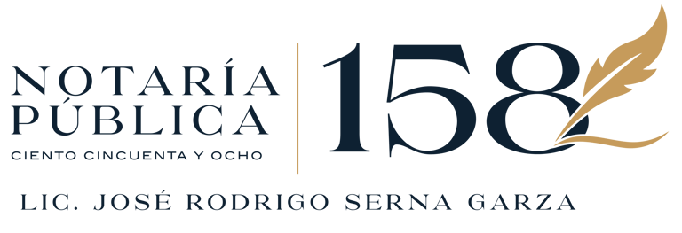 Notaría Pública 158 logo