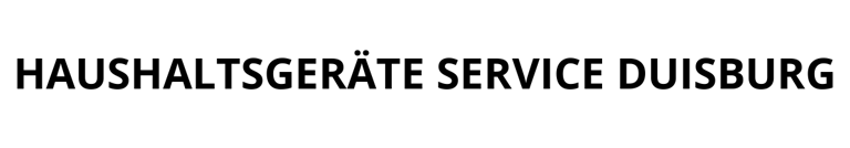 Haushaltsgeräte Service Duisburg logo