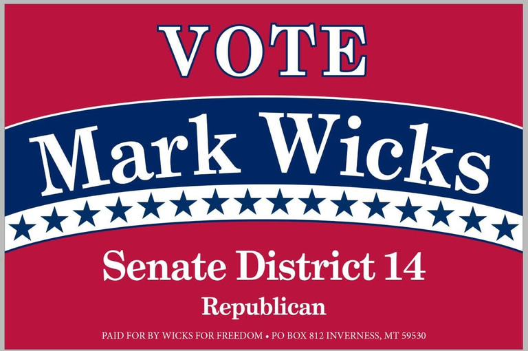 Mark L Wicks for State Representative HD-28 logo