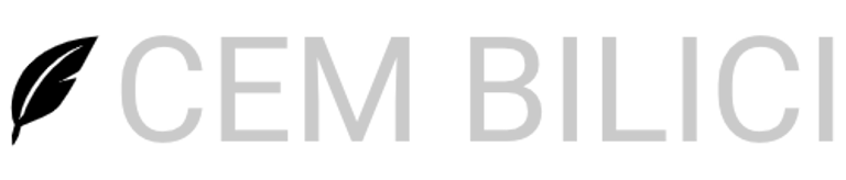Cem Bilici - author screenwriter logo
