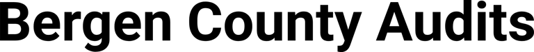 Bergen County Audits logo