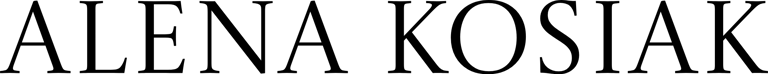 Alena Kosiak Photography logo