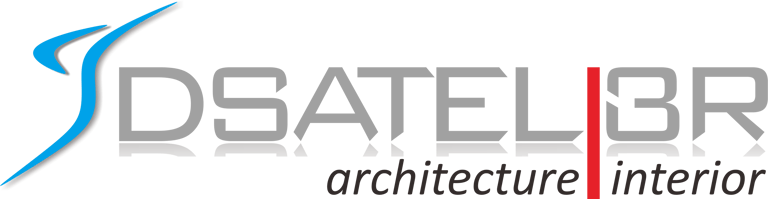 Dsateli3r Arsitek, jasa konsultan arsitek dan interior logo