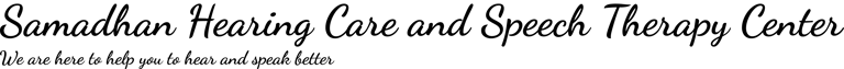 Samadhan Hearing Care and Speech Therapy Center logo