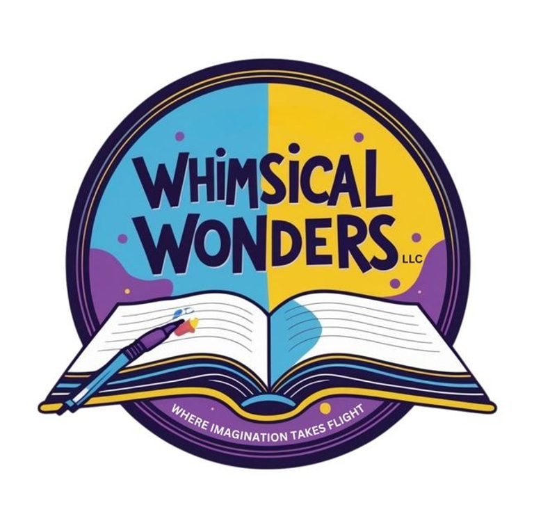 Whimsical Wonders LLC “Where Imagination Takes Flight” logo