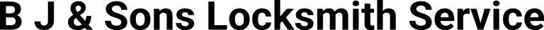 B J & Sons Locksmith Service logo
