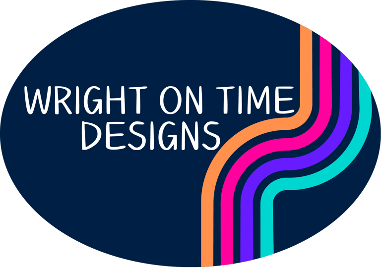 Wright on Time Designs logo