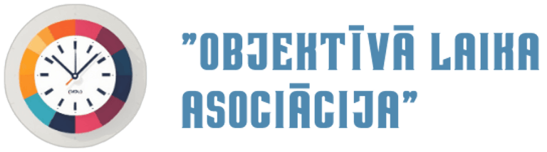 "Objektīvā Laika Asociācija" logo